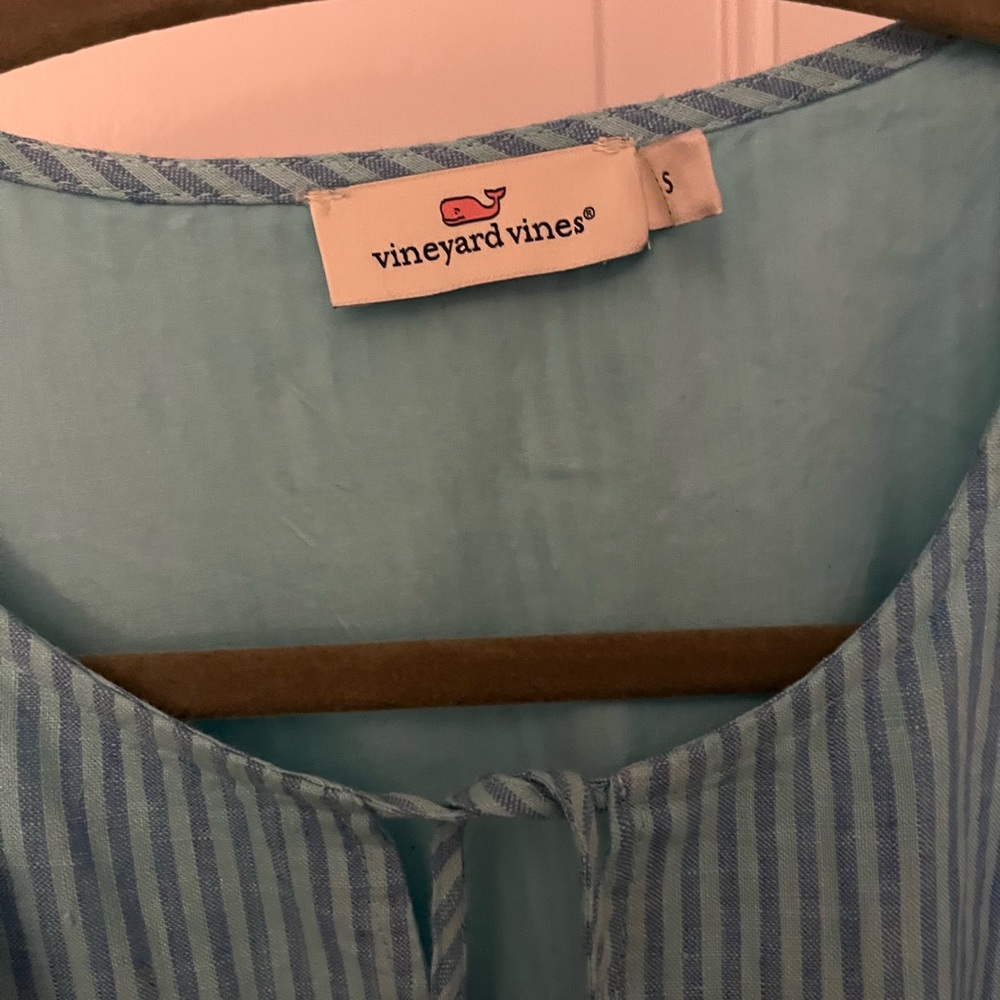 Vineyard Vines Linen Dress. Size Small